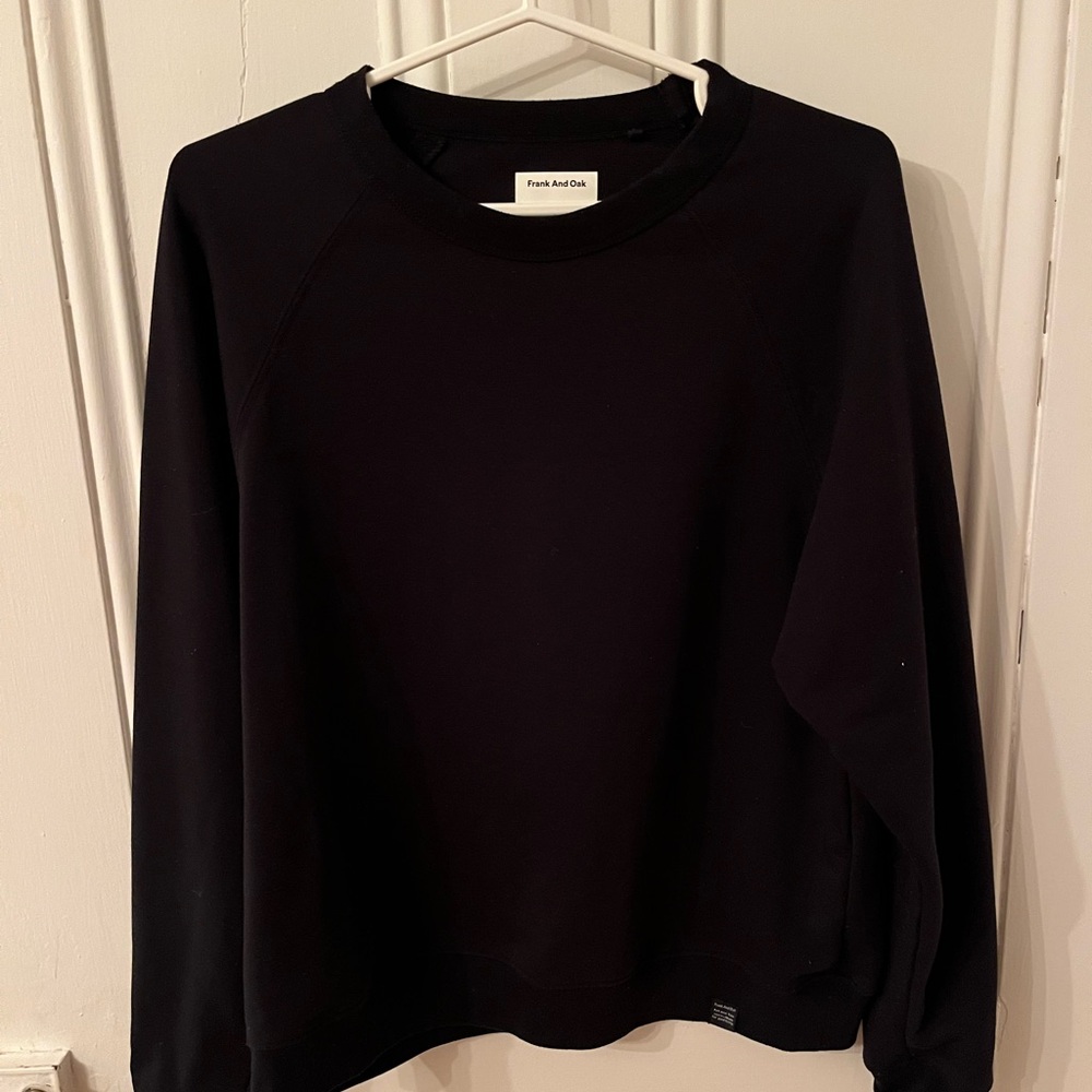 Frank & Oak Black Sweater